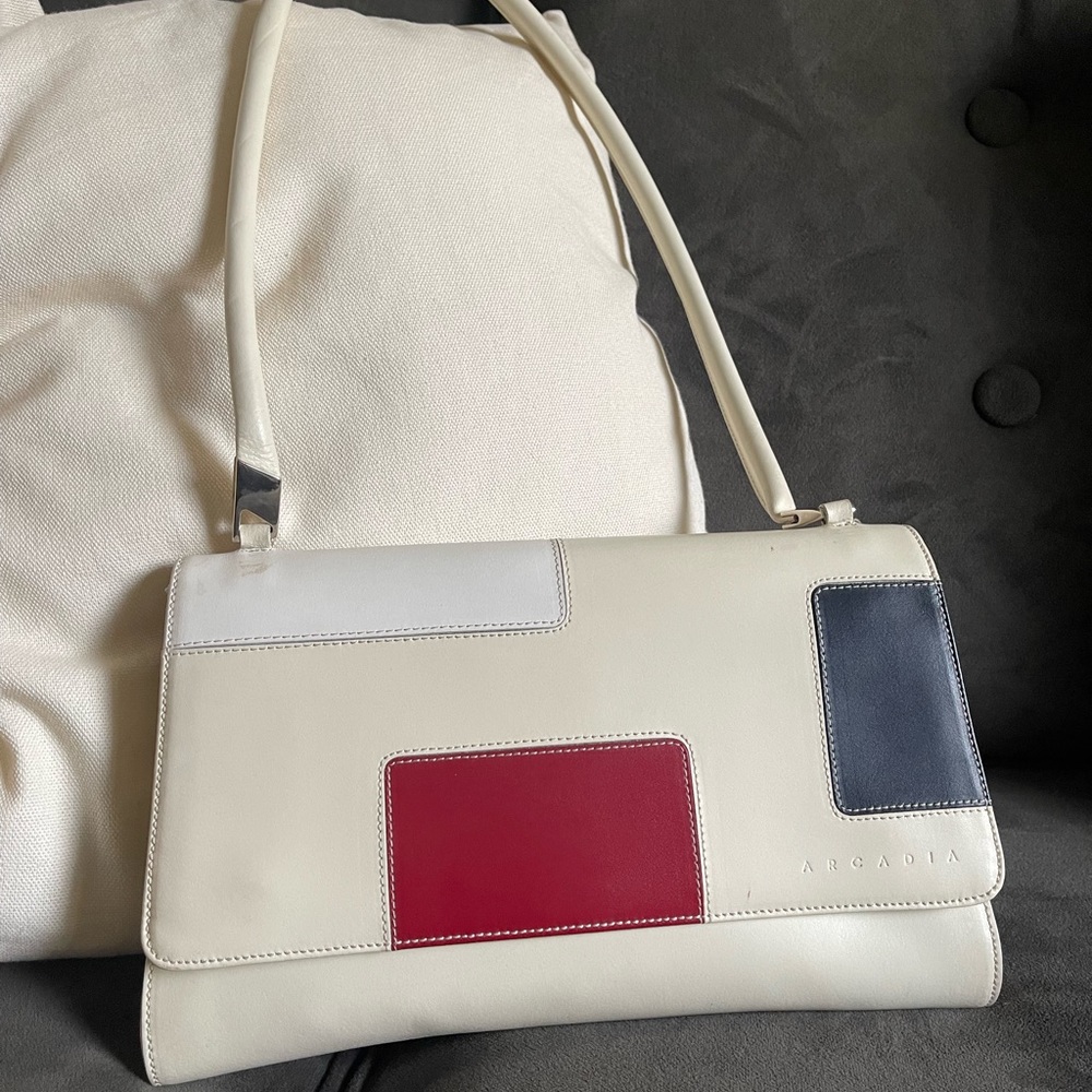 Vintage Arcadia leather shoulder bag